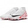 Nike Superfly 9 Club FG/MG, Alta pour homme, rouge cramoisi brillant, blanc et noir