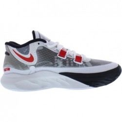 Chaussures unisexes Nike Kyrie 8, couleur : blanc/rouge université/noir