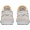 Chaussures de basket-ball Nike Dunk Low Retro pour femmes, blanc, gris, neutre, fantôme