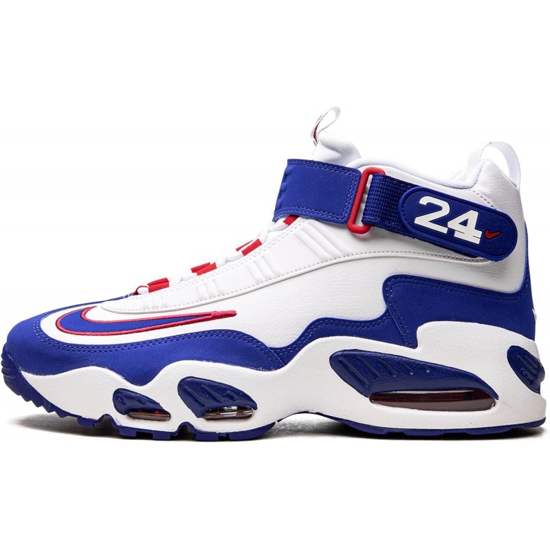 Nike Air Griffey Max 1 DX3723-100 pour homme, blanc/rouge gym-ancien royal