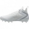 Chaussures de crosse Nike Alpha Huarache 8 Elite CW4440-011 pour homme Blanc/Platine pur/Gris loup/Blanc