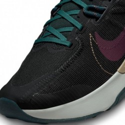 NIKE Baskets basses pour homme, noir nuit bordeaux jungle profonde