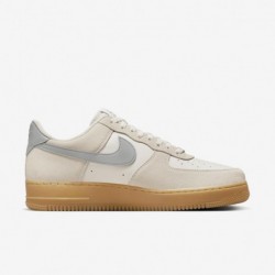 Chaussures Nike Air Force 1 '07 LV8 pour homme (FQ8714-002, Phantom/Gum Yellow/Summit White/Light Smoke Grey)