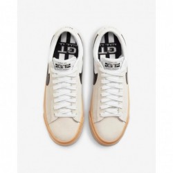 Chaussures de skate Nike SB Zoom Blazer Low Pro GT (DC7695-100, Blanc/Blanc/Blanc/Noir)