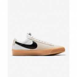 Chaussures de skate Nike SB Zoom Blazer Low Pro GT (DC7695-100, Blanc/Blanc/Blanc/Noir)