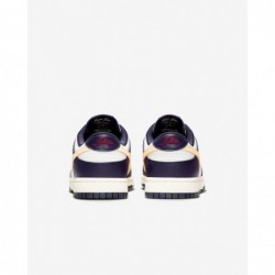 Chaussures Nike Dunk Low Retro pour homme (FV8106-181, Voile/Lait de coco/Encre violette/Teinte melon)