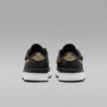 Chaussures Air Jordan 1 Low FlyEase pour homme, faciles à enfiler et à enlever (DM1206-071, noir/blanc/or métallique)