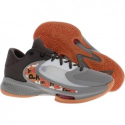 Chaussures de basket-ball Nike Zoom Freak 4 (DJ6149-003, Ironstone/Cobblestone/Sail/Orange Trance)