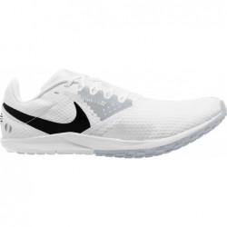 Chaussures de course sur route et cross-country Nike Rival Waffle 6 (DX7998-100, blanc/noir-platine pur)