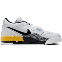 Jordan Legacy 312 Low pour homme Blanc/Noir-Jaune Ocre (CD7069 107)