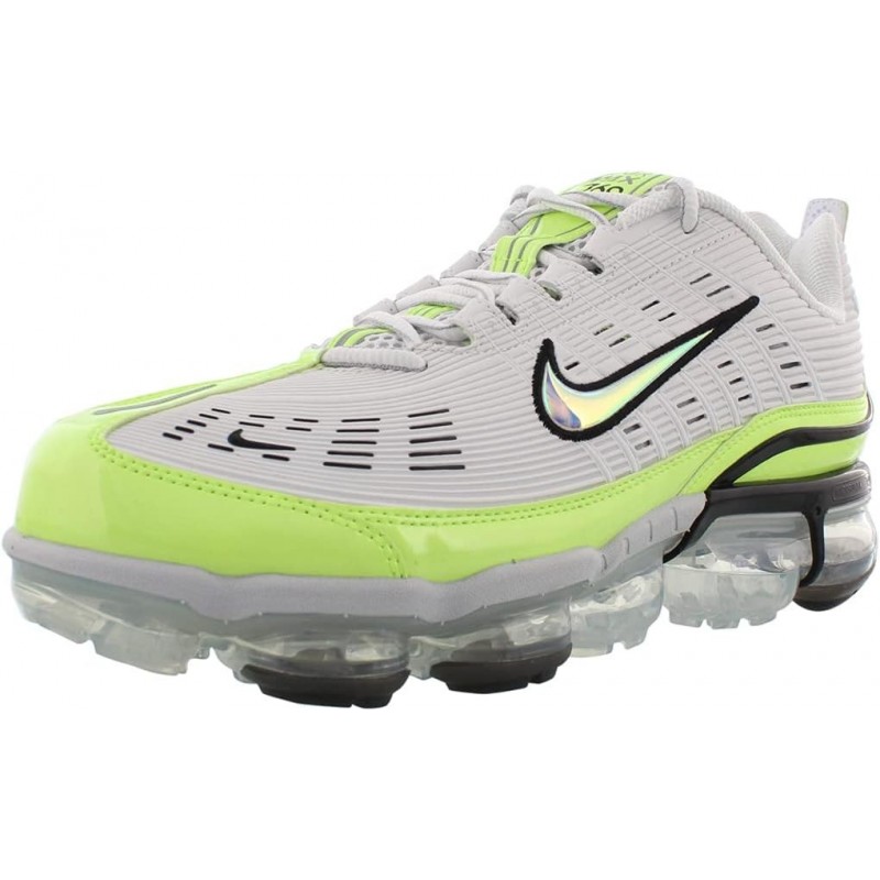 Chaussures de course Nike Air Vapormax 360 pour homme, couleur : gris/vert-gris