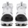 Crampons de baseball en métal Nike Alpha Huarache NXT DJ6517-101 pour homme Blanc-Noir