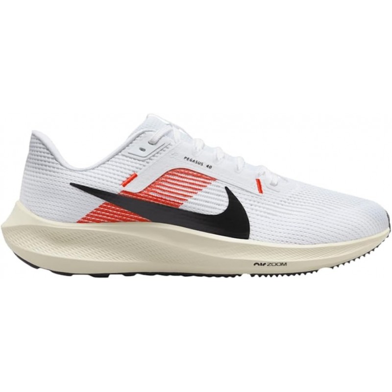 Chaussures de course sur route Nike Pegasus 40 "Eliud Kipchoge (FJ0686-100, blanc/rouge chili/lait de coco)