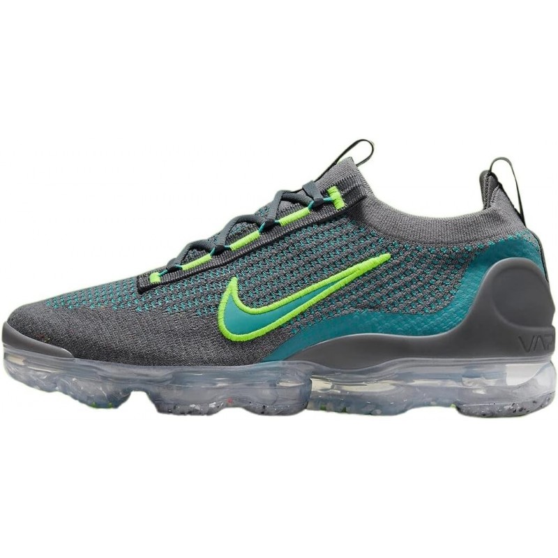 Nike Air Vapormax 2021 FK Gris froid/Bleu sarcelle délavé/Gris fer/Voltage