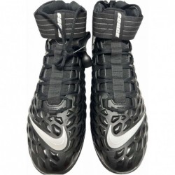 Chaussures de football à crampons amovibles Nike Force Savage Pro-2-D pour homme Noir/Blanc BV3981-001