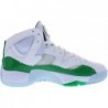 NIKE Jordan Jumpman Two Trey Chaussures pour hommes Adulte DO1925-130 (Blanc/Vert chanceux-)