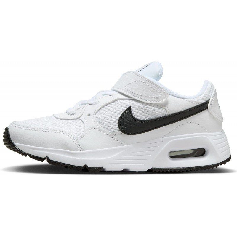 Chaussures Nike Air Max SC pour petits enfants (CZ5356-102, blanc/noir-blanc)