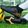 Chaussures de football pour hommes, crampons de football montants, chaussures d'extérieur respirantes et professionnelles pour j