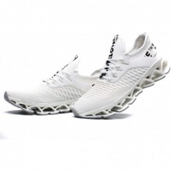 Vooncosir Baskets tendance pour hommes Chaussures de course en maille respirante Blade Chaussures de marche athlétiques décontra