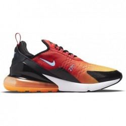 Chaussures Nike Air Max 270 pour homme, rouge université/or université