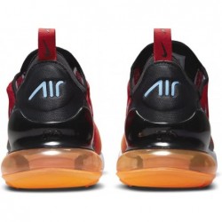 Chaussures Nike Air Max 270 pour homme, rouge université/or université