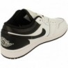 Chaussures NIKE Air Jordan 1 Low pour homme (553558-132, blanc/noir-blanc)