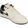 Chaussures NIKE Air Jordan 1 Low pour homme (553558-132, blanc/noir-blanc)