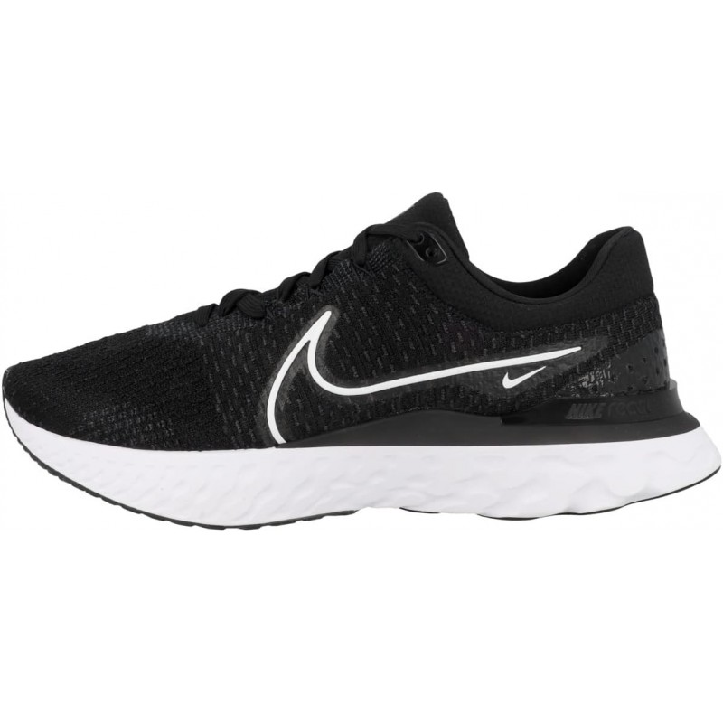 Baskets Nike pour hommes, noir et blanc