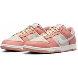 Chaussures Nike Dunk Low Retro Premium pour homme (FB8895-601, Poussière d'étoile rouge/Sanddrift/Blanc sommet)