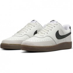 Chaussures Nike Court Vision Low pour Homme (FQ8075-133, SAIL/Black-LT Orewood BRN-White)