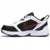 Chaussures de marche Nike Air Monarch IV pour homme, blanc/noir/rouge