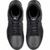 NIKE Jordan 1 Mid TD Homme FJ6805-001 (Noir/Blanc-Noir)