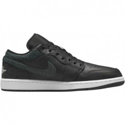 Chaussures Nike Air Jordan 1 Low Se pour Homme, Off Noir Blanc Noir Noir