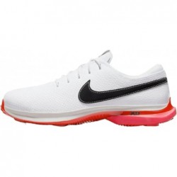 Chaussures de golf Nike Air Zoom Victory Tour 3 pour homme « Blanc/noir-rouge » (DV6798-101)