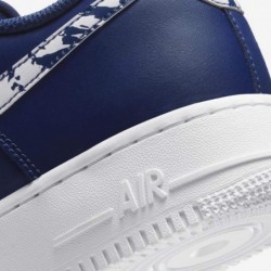 Chaussures Nike Air Force 1 Low Animal Swoosh Pack pour homme Bleu marine CZ7873-400