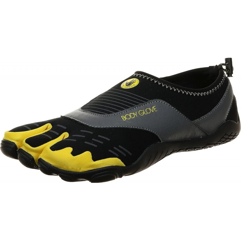 Chaussures aquatiques pour hommes Body Glove | Chaussures aquatiques pieds nus 3T Cinch pour hommes - Chaussures de plage durabl