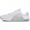 Chaussures d'entraînement Nike Metcon 9 pour homme (DZ2617-103, blanc/blanc/platine pur/platine pur)