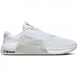 Chaussures d'entraînement Nike Metcon 9 pour homme (DZ2617-103, blanc/blanc/platine pur/platine pur)