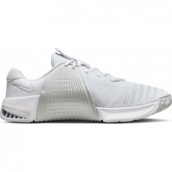 Chaussures d'entraînement Nike Metcon 9 pour homme (DZ2617-103, blanc/blanc/platine pur/platine pur)