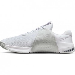 Chaussures d'entraînement Nike Metcon 9 pour homme (DZ2617-103, blanc/blanc/platine pur/platine pur)