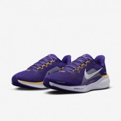 Chaussures de course sur route Nike Pegasus 41 Pegasus 41 pour homme LSU (FZ5126-500, violet court/blanc/or université/blanc)