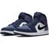 Nike Air Jordan 1 Mid pour homme Violet sablé, Obsidienne/Violet sablé/Blanc