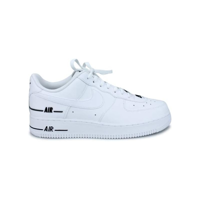 Chaussure de basket-ball NIKE pour homme, blanc, blanc et noir