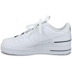 Chaussure de basket-ball NIKE pour homme, blanc, blanc et noir