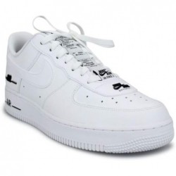 Chaussure de basket-ball NIKE pour homme, blanc, blanc et noir