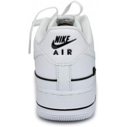 Chaussure de basket-ball NIKE pour homme, blanc, blanc et noir