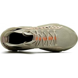 XIDISO Chaussures de marche pour hommes Baskets de mode Sport athlétique Course à pied Chaussures de tennis décontractées Beige