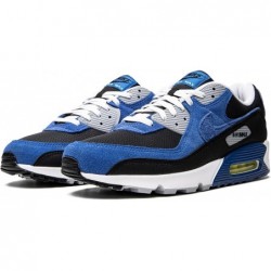 Chaussures Nike Air Max 90 pour homme, noir/bleu atlantique