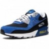 Chaussures Nike Air Max 90 pour homme, noir/bleu atlantique