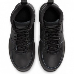 Nike Manoa LTR pour garçon (Big Kid) Noir/Noir/Noir 4 Big Kid M